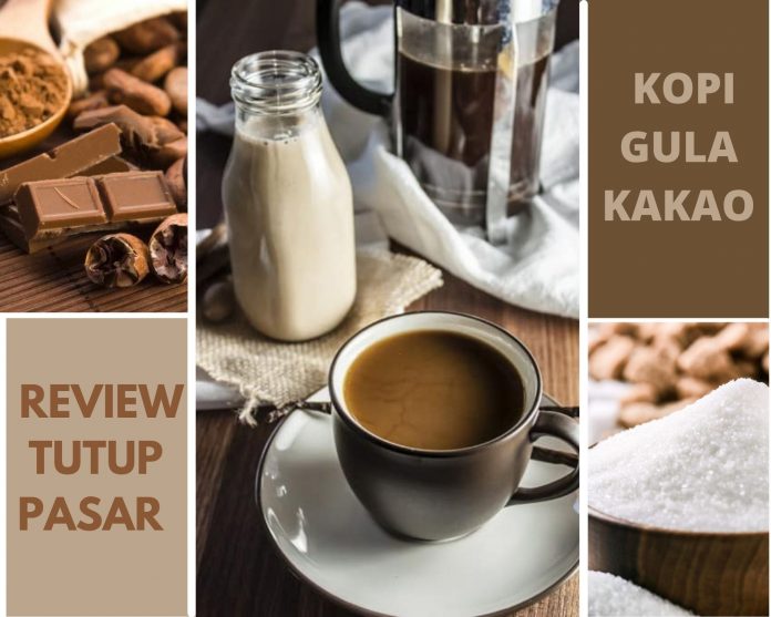 kopi, gula, kakao