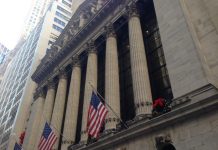 Bursa Wall Street Kamis Berakhir Melonjak Terdukung Penurunan Yield Treasury AS wall street