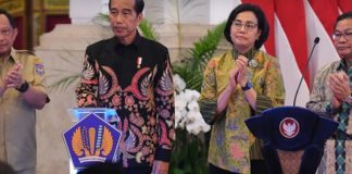 Presiden Jokowi Serahkan DIPA dan TKD Secara Digital
