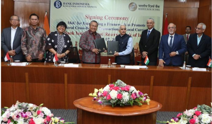 BI dan Reserve Bank of India (RBI) Sepakati Kerja Sama Penggunaan Mata Uang Lokal di Masing-Masing Negara BI dan Reserve Bank of India (RBI) Sepakati Kerja Sama Penggunaan Mata Uang Lokal di Masing-Masing Negara