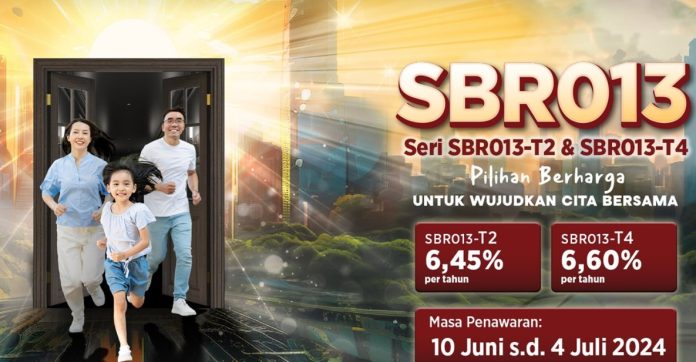SBR013 Terjual Rp 9,06 Triliun, Minat Masyarakat Cukup Tinggi