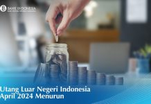 Utang Luar Negeri Indonesia April 2024 Menurun