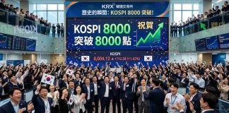 Kospi 26 Mei Rayakan Keberhasilan Tembus 8000 Poin, Saham Terkait AI Masih Memimpin