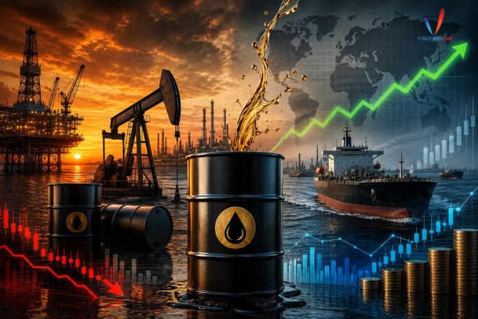 sentimen harga minyak Juli 2026