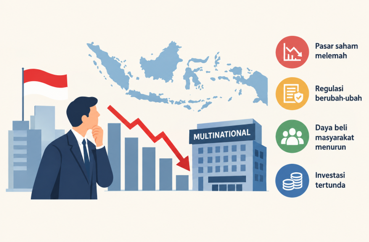 Investasi Asing Tertekan, Daya Tarik Indonesia Memudar Investasi Asing
