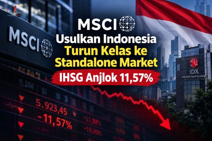 MSCI turunkan pasar modal Indonesia